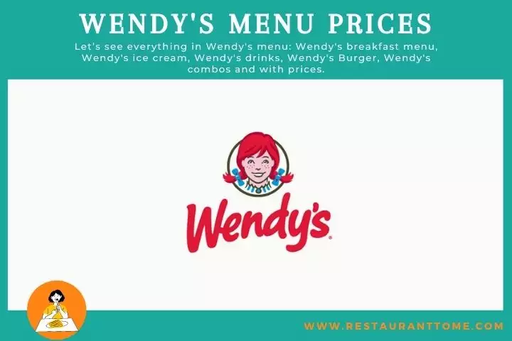 Wendy's menu