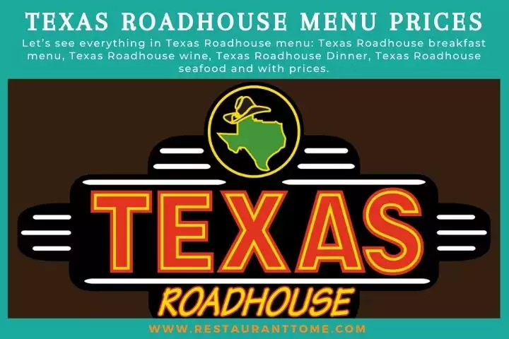Texas roadhouse menu