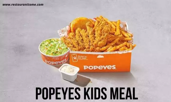 Popeyes kids meal